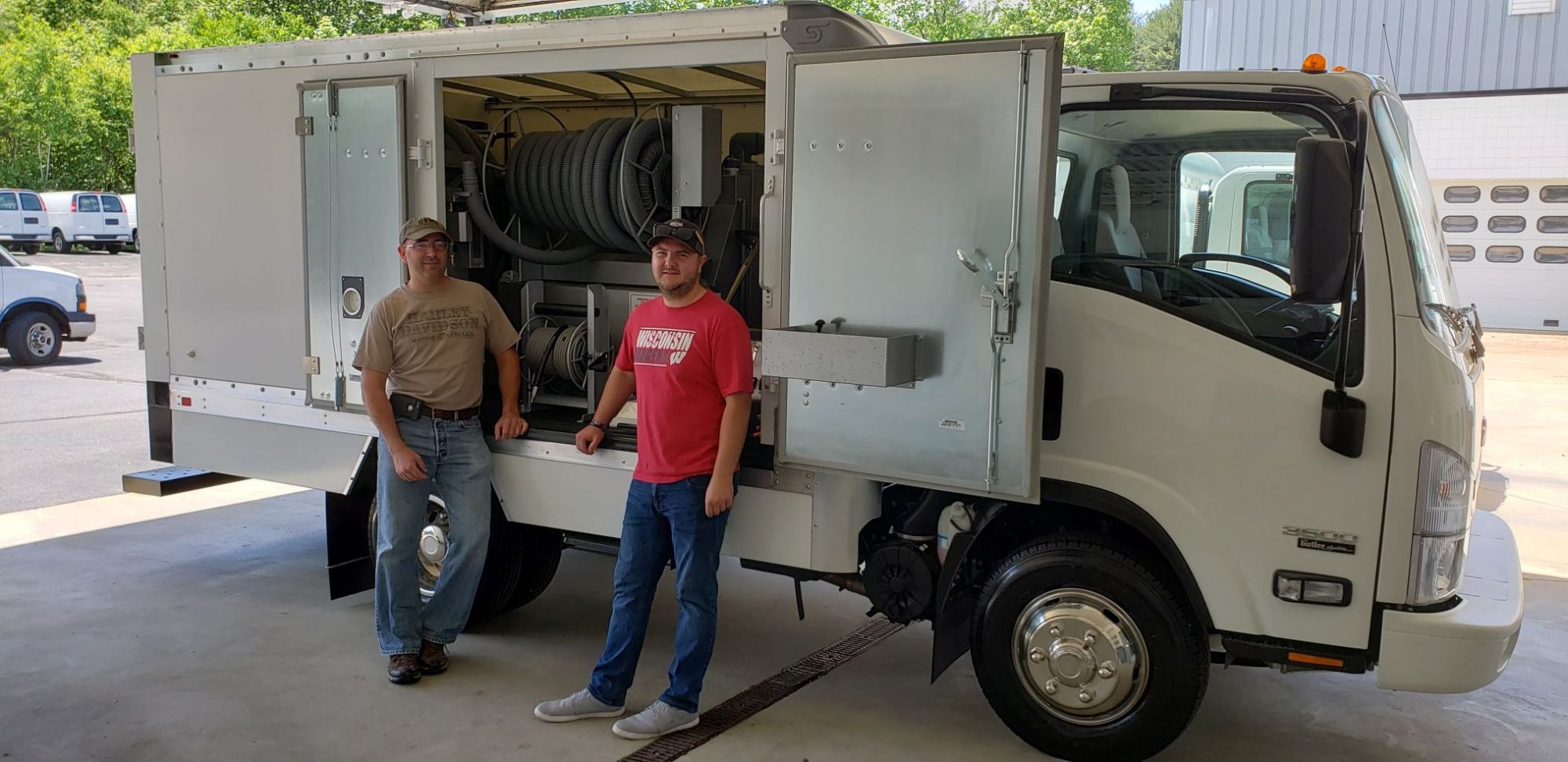 Michael Armstrong purchases new Butler Truck Mount Carpet Cleaning Machine!