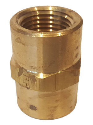 Anderson Metals 56103-08 Brass Pipe Fitting, Coupling, 1/2 x 1/2 Female  Pipe : : Tools & Home Improvement