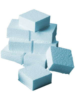 Foam Blocks Blue 16