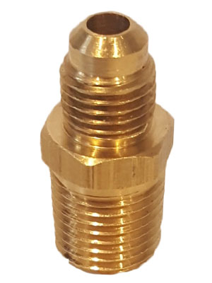 1/4" Brass MPT X 3/8" JIC  Connector Fitting