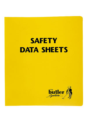 msds binder cover template